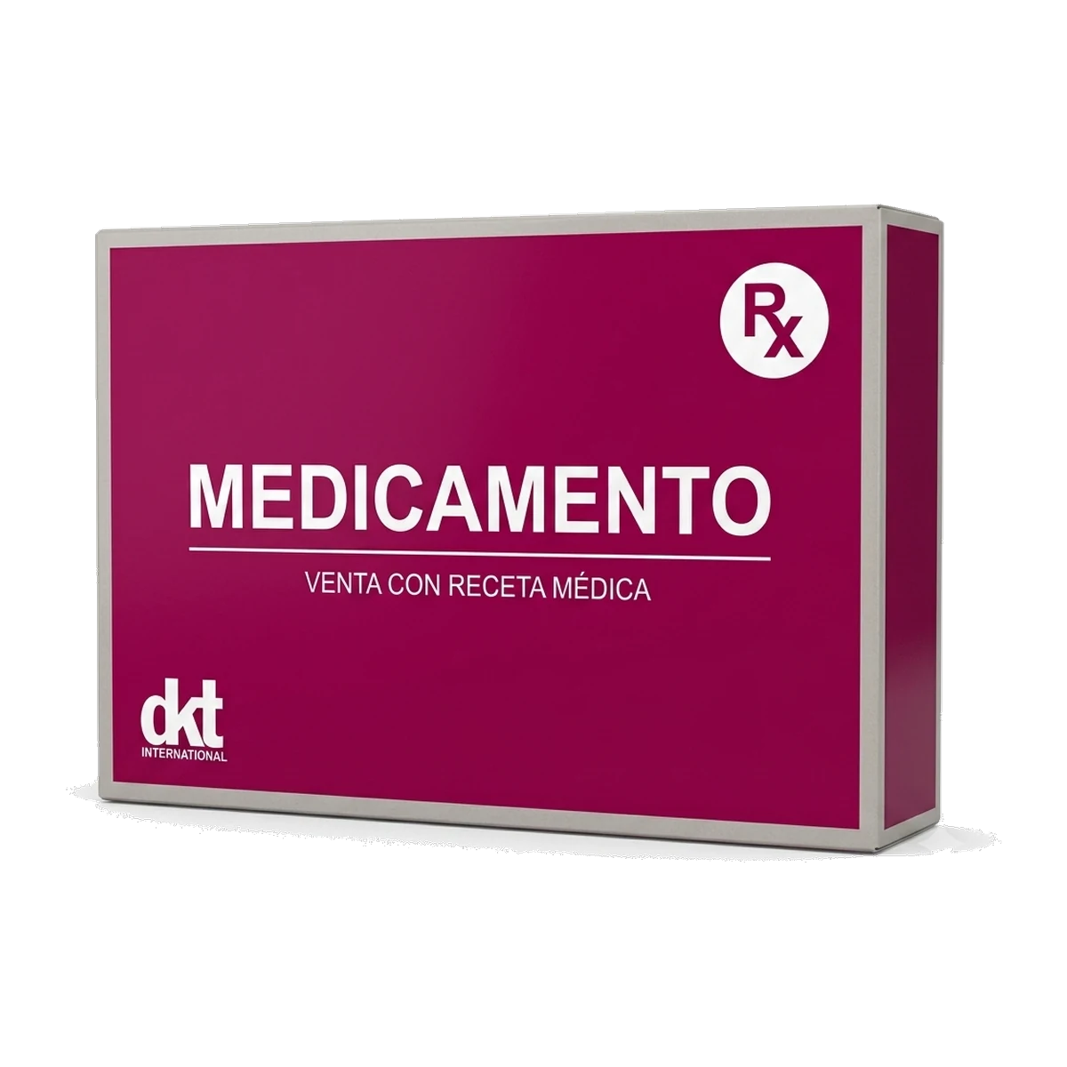 Medicamento — venta con receta médica (imagen referencial DKT)
