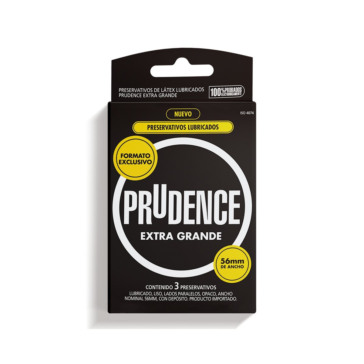 Prudence Extra Grande x3 — preservativo de látex